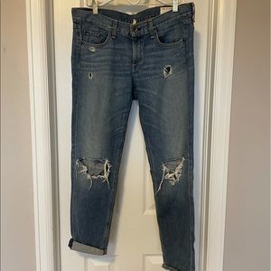 Rag & Bone Boyfriend Jeans, sz 26